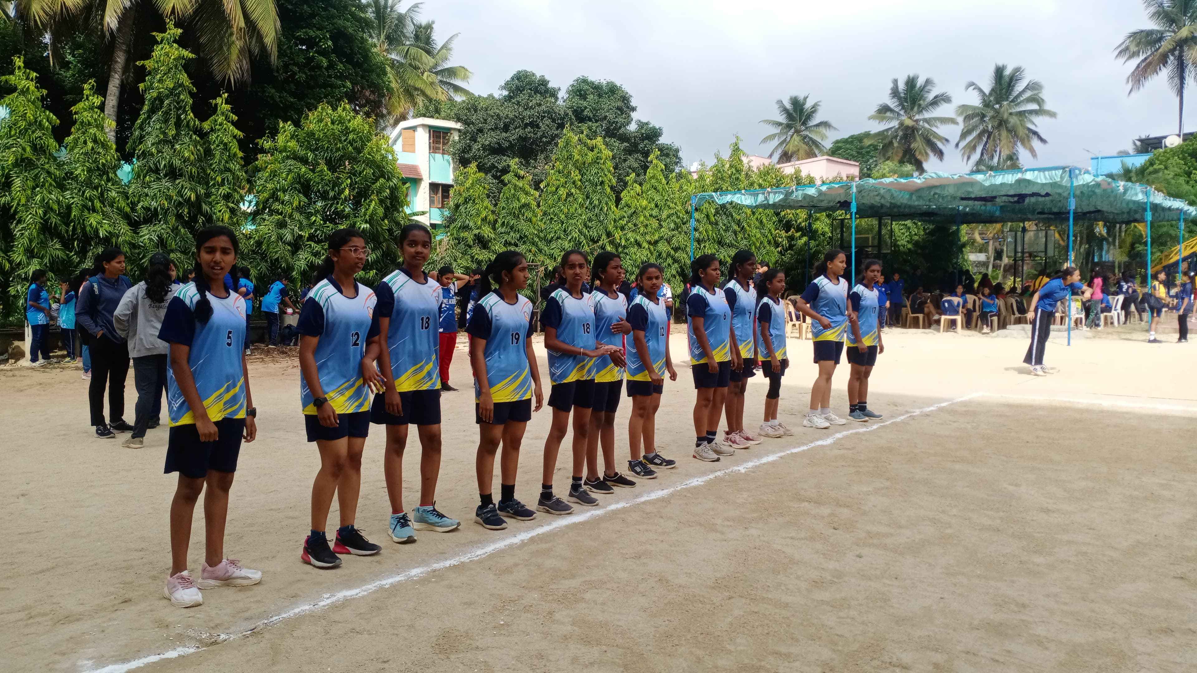 CISCE ZONAL LEVEL THROWBALL GIRLS UNDER - 14