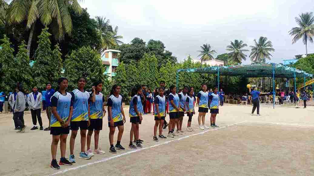 CISCE ZONAL LEVEL THROWBALL GIRLS UNDER - 14