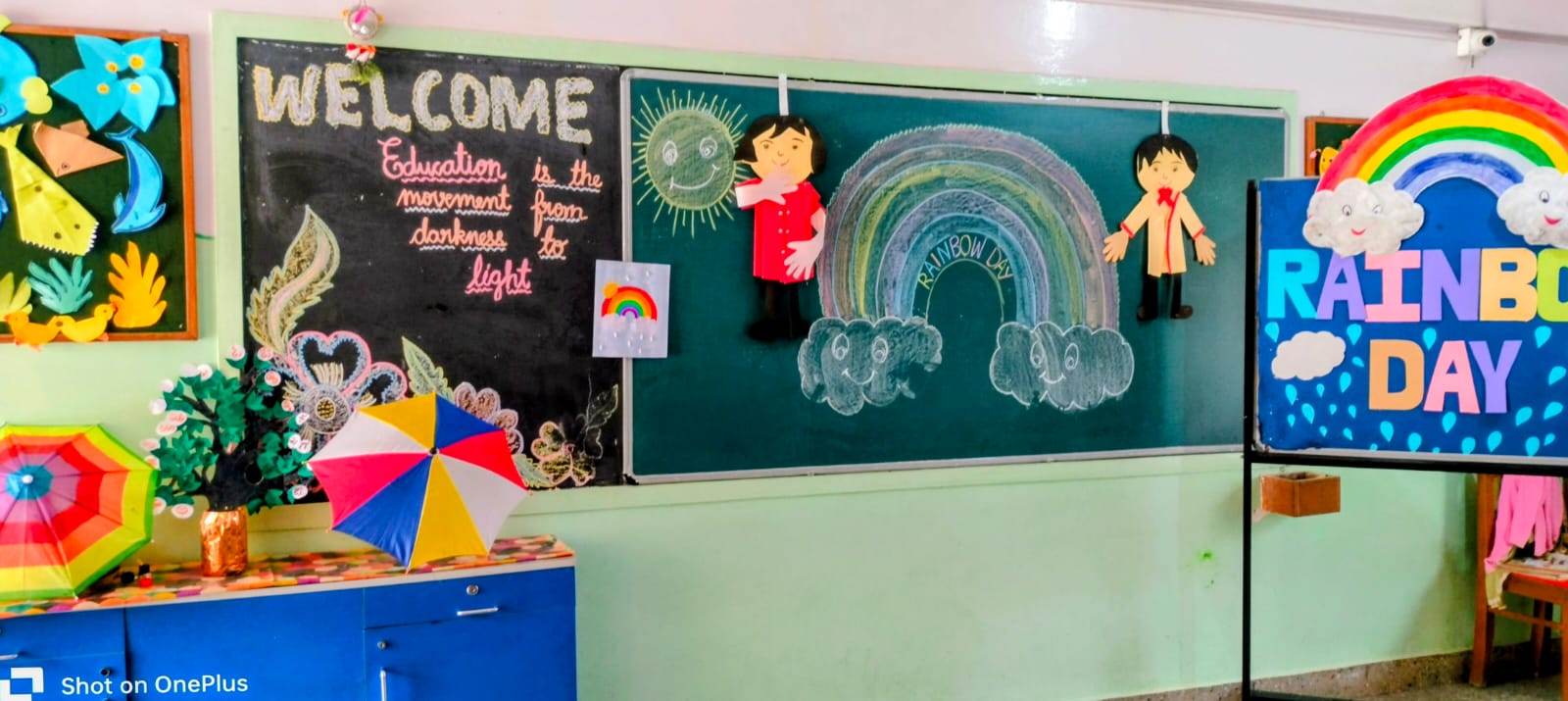 RAIN BOW COLORS DAY (KG ACTIVITY)